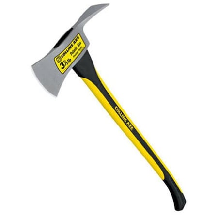 Truper HP- 3 1-2FD-C 3.5 Lbs. Fiberglass Handle Landscaping Pulaski Axe